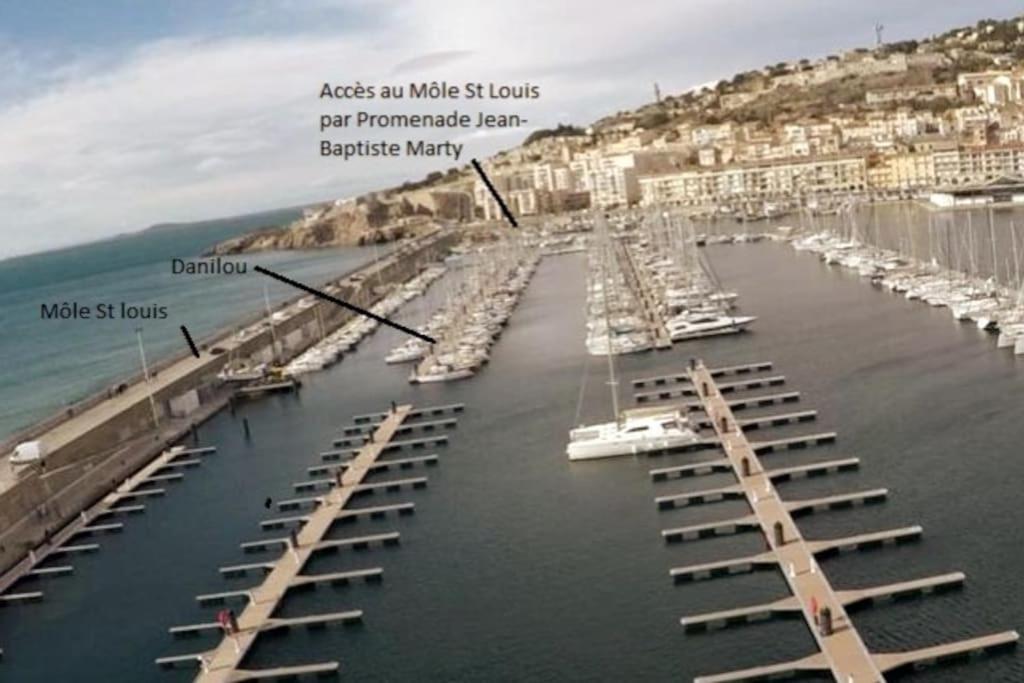 Hotel Nuitee A Bord De Danilou Un Voilier De 9.50M Sète Zewnętrze zdjęcie